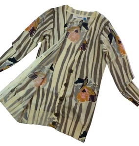 Anthropologie Sparrow Womens Lightweight Sweater Cotton Cardigan Sz XS - Picture 1 of 9