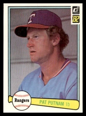 1982 Donruss #520 Pat Putnam Texas Rangers Baseball card - Image 1 of 2