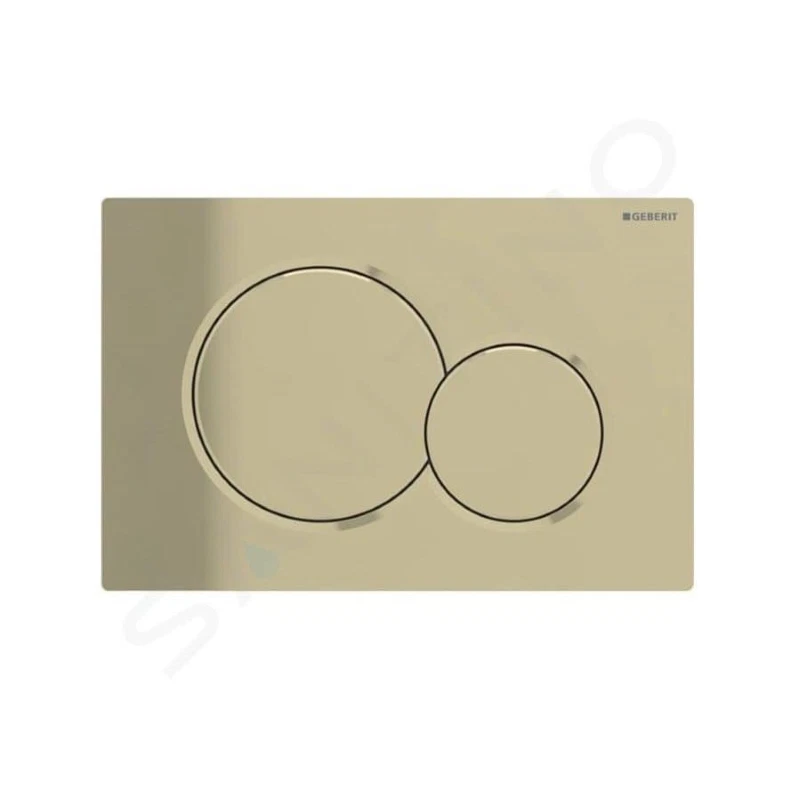Placca di Comando Geberit Sigma 01 ottone lucido 115.770.dt.5