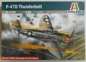 ITALERI #2728 1/48 Scale, P-47D Thunderbolt *SEALED* - Picture 1 of 11