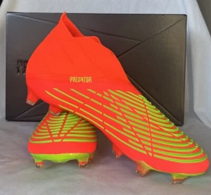 Adidas Men 6 1/2 Women 7 1/2 Predator Edge+ FG Soccer Cleats GW1038 - Picture 1 of 13