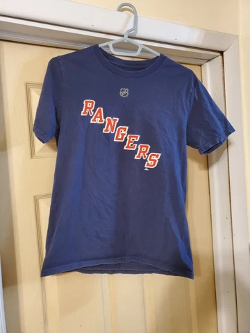 Rick Nash - New York Rangers- Reebok NHL - Boy's T-shirt Size Youth L Cover
