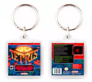 3D TETRIS NINTENDO VIRTUAL BOY LLAVERO KEYRING - Foto 1 di 1