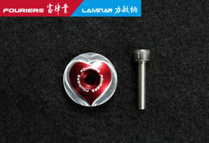 FOURIERS AL top cap with stainless bolt Fit on 1-1/8 fork steer TC-S005 hearts