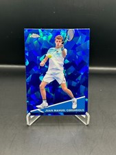 2021 Topps Chrome Tennis Sapphire Juan Manuel Cerundolo #77
