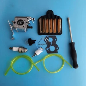 Carburetor Carb Kit For Craftsman Poulan Pro 20" 50CC Chainsaw Air Filter - Picture 1 of 9