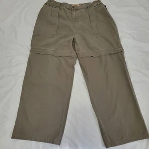 Aberdeen & Co Ropa Deportiva Geographic Bronceado Convertible Senderismo Exterior Pantalones Talla L - Imagen 1 de 6