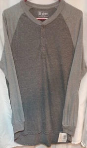 LuLaRoe Mens Long Sleeve Shirt Size Mark-M Two Toned Grey Medium NWT - Picture 1 of 5