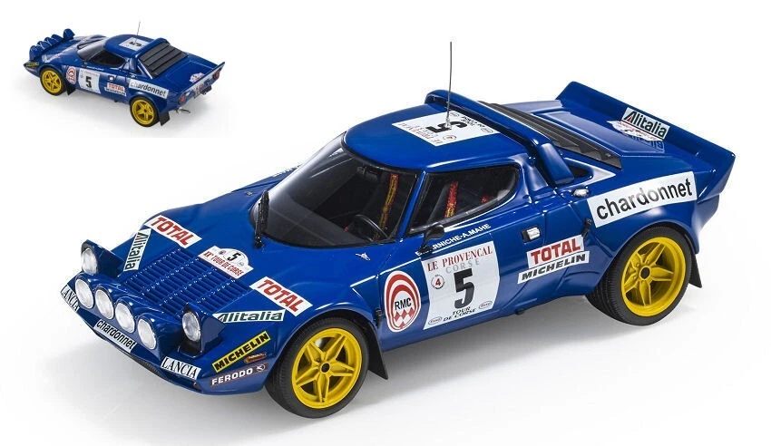 LANCIA STRATOS HF N.5 WINNER TOUR DE FRANCE 1976 DARNICHE-MAHE 1:18 - Immagine 1 di 1