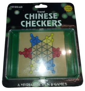 Vintage Myriad Gaming Travel Chinese Checkers Classic Games New and Sealed - Picture 1 of 5