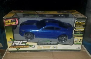New Bright 61222W-3H Remote Control Ford Shelby GT350 Blue & Gray RC Car - Picture 1 of 10