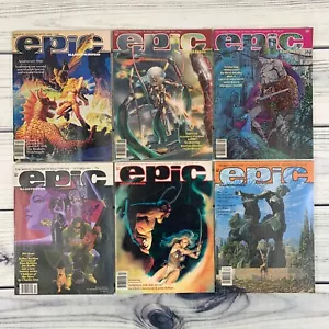 Vintage Epic Illustrated Magazine. 1980s. Fantasy & Sci Fi - Multi-Listing. - Foto 1 di 37