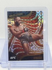 2023 PANINI CHRONICLES UFC LEON EDWARDS REVOLUTION GROOVE PARALLEL #19 SP