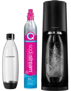 SodaStream Soda Maker Terra Megapack Sparkling Water + 2 x 1L Bottle - Picture 1 of 12
