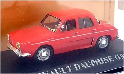 Altaya 1/43 Scale Diecast RD061R - 1961 Renault Dauphine - Red - Image 1 of 4