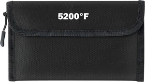 Bolsa de documentos impermeable ignífuga, bolsa de dinero a prueba de fuego resistente al agua de 5200 ° F - Imagen 1 de 7