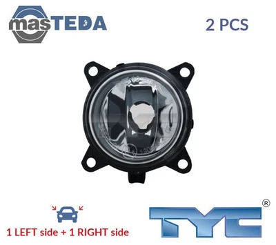 19-11033-01-9 FOG LIGHT LAMP PAIR TYC 2PCS NEW OE REPLACEMENT - Image 1 of 4