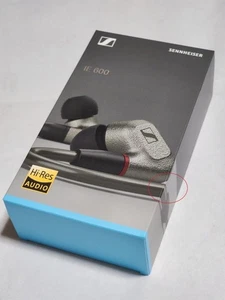 [US Tax Included] Sennheiser IE 600 Wired Earphones Silver w/ Ear Tips - Picture 1 of 15