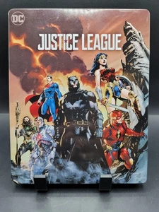 Justice League (Blu-ray/DVD, 2018, SteelBook With Jim Lee Art) - Picture 1 of 2