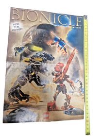 LEGO Bionicle Tahu Muaka Poster A4 Nui-Rama Rahi Pakari Miru Makuta Mata Nui