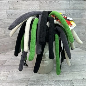 Mental Headgear Snowboard Ski Skate Hat Helmet Cover Spike Slipknot Dreads Tags - Picture 1 of 11