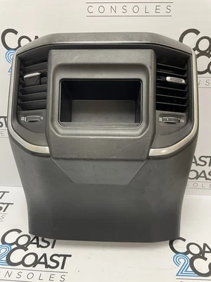 BLACK 2019 2020 2021 2022 2023 2024 RAM 1500 2500 3500 CENTER CONSOLE REAR PANEL - Image 1 of 4