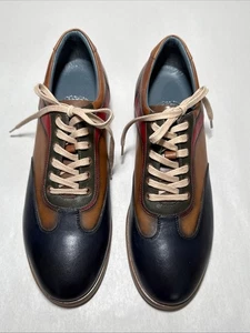 NEW Sepol Mens Handmade Multicolor Sneakers Shoes Size 42.5 / 11.5 (See Desc) - Picture 1 of 12