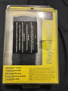 SONY PLAYSTATION 2 PS2 OFFICIAL DVD MEDIA REMOTE CONTROL IR RECEIVER SCPH-10150 - Picture 1 of 2