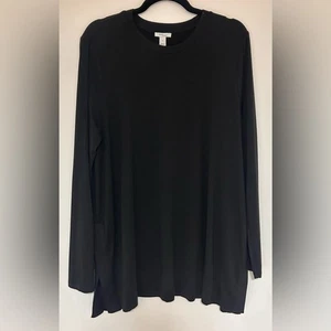 Top túnica Daily Ritual negro manga larga talla XL - Imagen 1 de 5