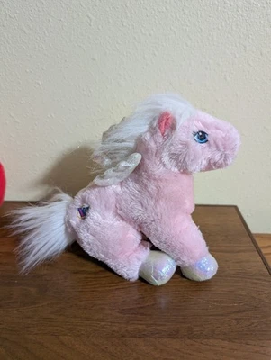 Ganz Webkinz Pink  Pegasus No Code HM068 Retired  - Image 1 of 2