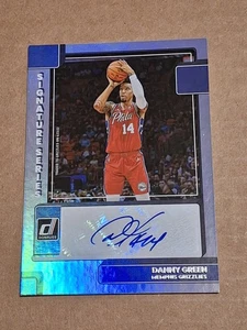 Tarjeta de la NBA autografiada por Danny Green Donruss 2022 #ss-dgr 76ers Grizzlies Spurs - Imagen 1 de 3
