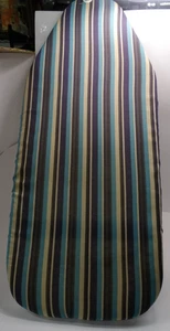Striped Tabletop Ironing Board with Cover – Portable Folding Design Compact 28"L - Picture 1 of 5