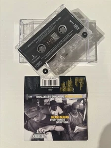 BRAND NUBIAN - EVERYTHING IS EVERYTHING (RARE UK 1994 CASSETTE TAPE) - Picture 1 of 6