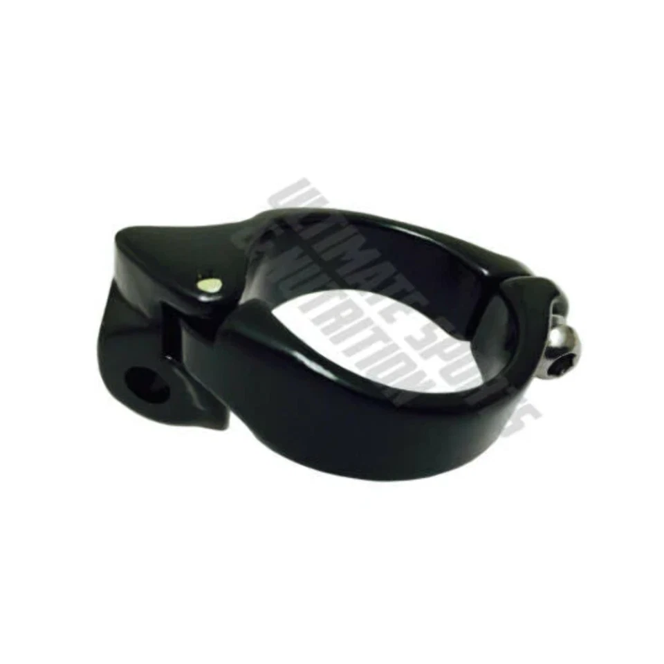 34.9 Braze On Front Derailleur Clamp Band Adapter for 34.9mm frame tube Black - Image 1 of 1