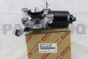 Motor limpiaparabrisas TOYOTA genuino OEM ASSY 85110-60180 LAND CRUISER nuevo - Imagen 1 de 5