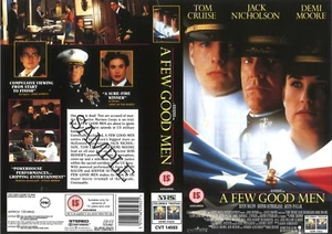 A FEW GOOD MEN (1) / UK PROMO RENTAL VIDEO SLEEVE / COLUMBIA TRISTAR VIDEO LABEL - Picture 1 of 2