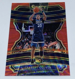 2019-20 Select Jarrett Culver Tmall Concourse Red Prizm Wave RC Timberwolves #24 - Picture 1 of 2