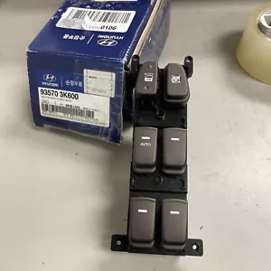 Genuine OEM Hyundai Kia Window Main Switch LH 93570-3K600 - Picture 1 of 9