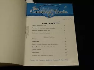 1948 FEBRUARY-JULY THE CANNING TRADE WEEKLY MAGAZINE BOUND VOLUME - KD 3409B - Picture 1 of 11