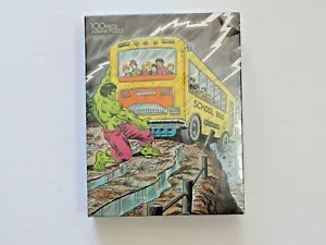 Puzzle 100 pezzi Marvel L'INCREDIBILE HULK 1988 NUOVO SIGILLATO - Foto 1 di 2