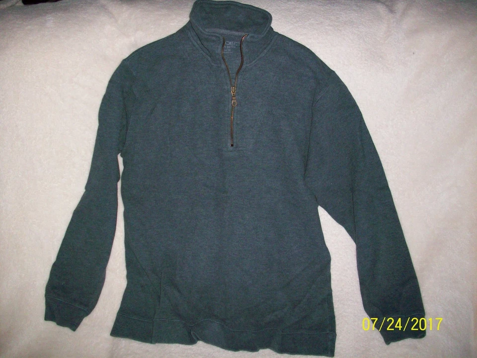 CHEROKEE ZIP-NECK KNIT SWEATER MENS SIZE M - Image 1 of 1