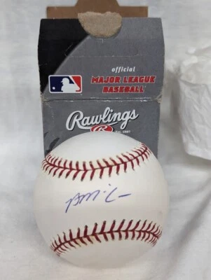 Brian McCann Braves Atl Signed Official Major League Baseball Autographed MLB - Image 1 of 3