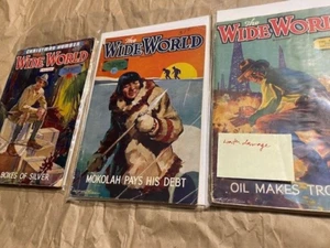 1938 The Wide World Magazine for Men - Three 1938 Issues Sept Oct Dec - Bild 1 von 4
