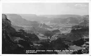 Grand Canyon From Near Pima Point Panoramic View Grand Canyon,AZ RPPC Postcard - Picture 1 of 2