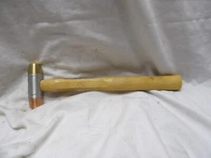 Small Brass and Copper 6 oz. Hammer - Picture 1 of 4