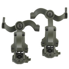 Tactical Headset Rail Mount Bracket Helmet Guide Adapter For OPS Core ARC