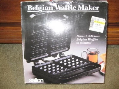 Gofrera belga vintage, Salton, modelo WM-4 Foto 1 de 4