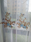 Luxury Lace  Embroidered Curtains Sheer Romantic Window Screen  Tulle Drapes