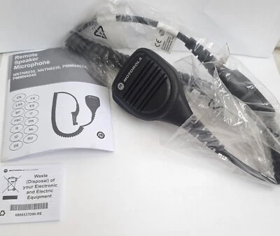 MOTOROLA PMMN4040 - SUBMERSIBLE REMOTE SPEAKER MICROPHONE WATERPROOF - Image 1 of 4