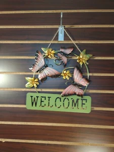 Butterfly welcome sign - Picture 1 of 2